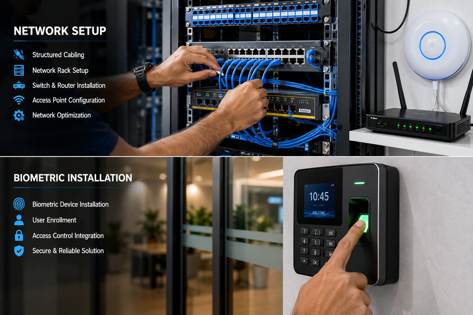 CCTV Security System & PC Setup